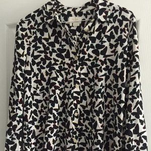Kate Spade Butterfly Print Blouse